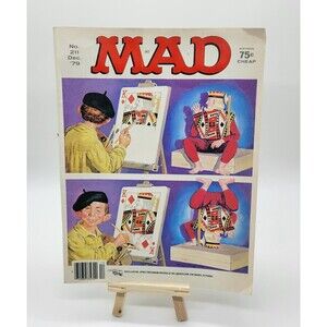 Mad Magazine December 1979 No. 211 Chips Parody x King of Diamonds